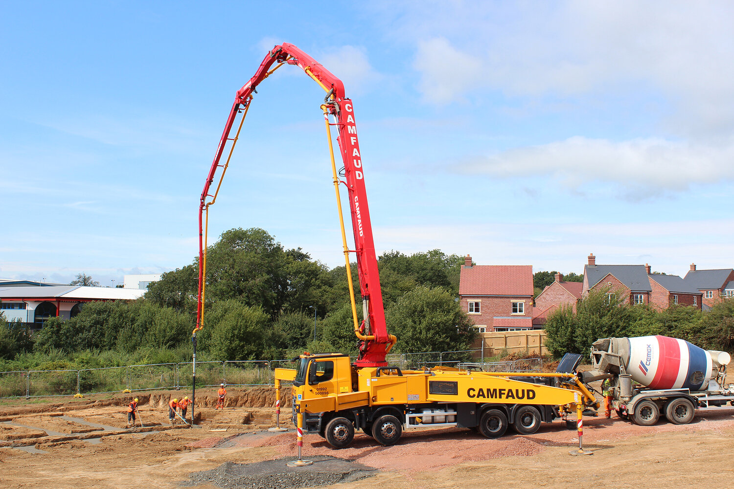 M47 Mobile Concrete Pump Truck Mounted Concrete Pump
