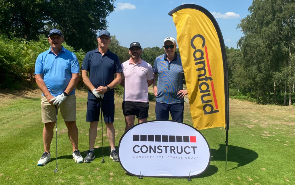 Camfaud team at the Construct Golf Day supporting the Lighthouse Charity thumbnail